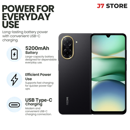 Xiaomi Redmi A5 4G Android Smartphone Midnight Black 64gb