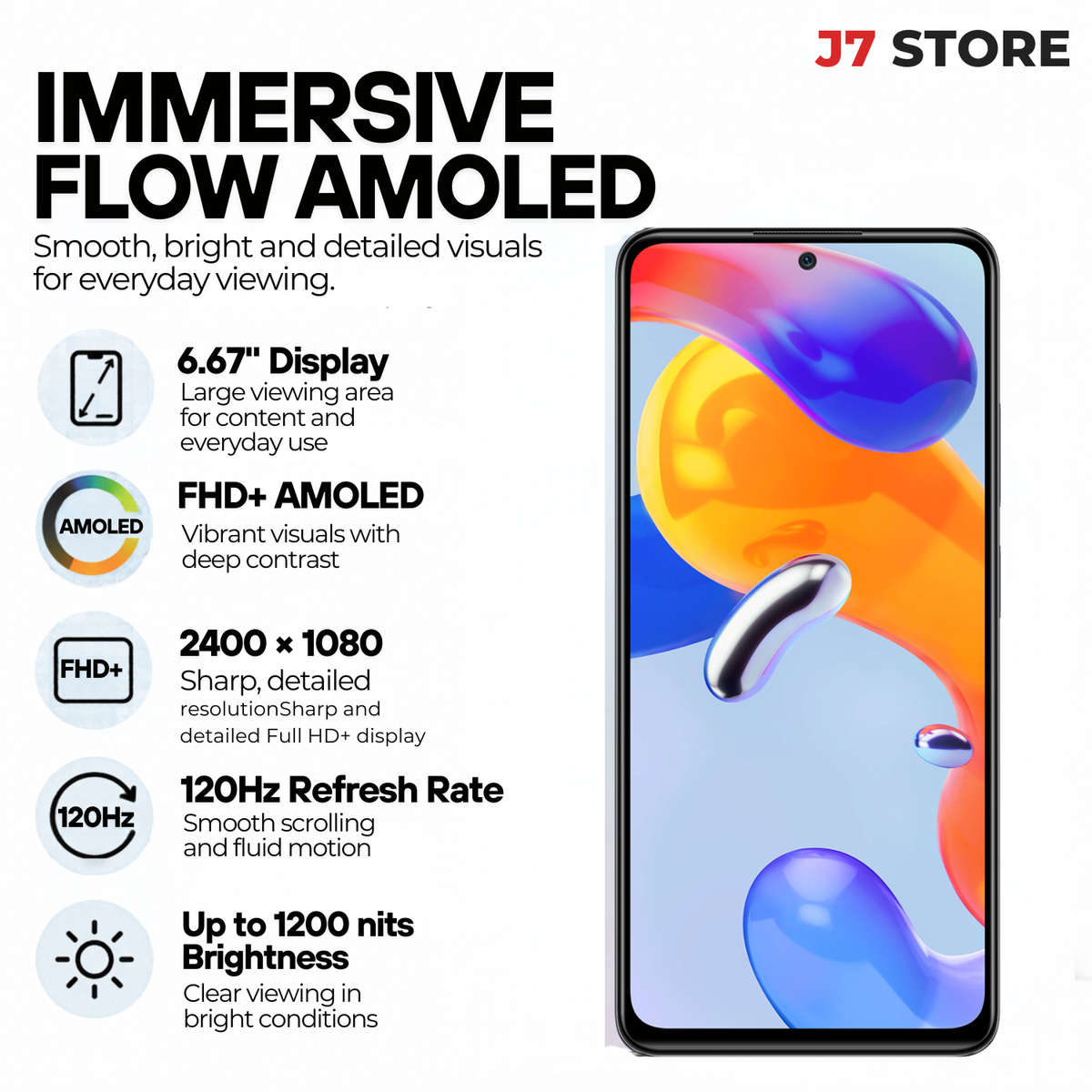 Xiaomi Redmi Note 11 Pro 5g Android Smartphone Polar White 128gb