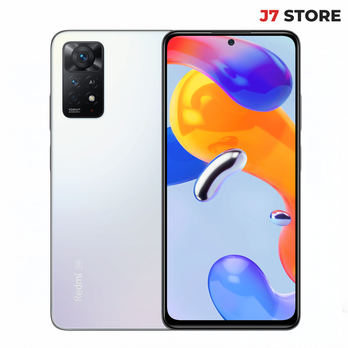 Xiaomi Redmi Note 11 Pro 5g Android Smartphone Polar White 128gb