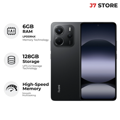 Xiaomi Redmi Note 14 Android Smartphone Midnight Black 128