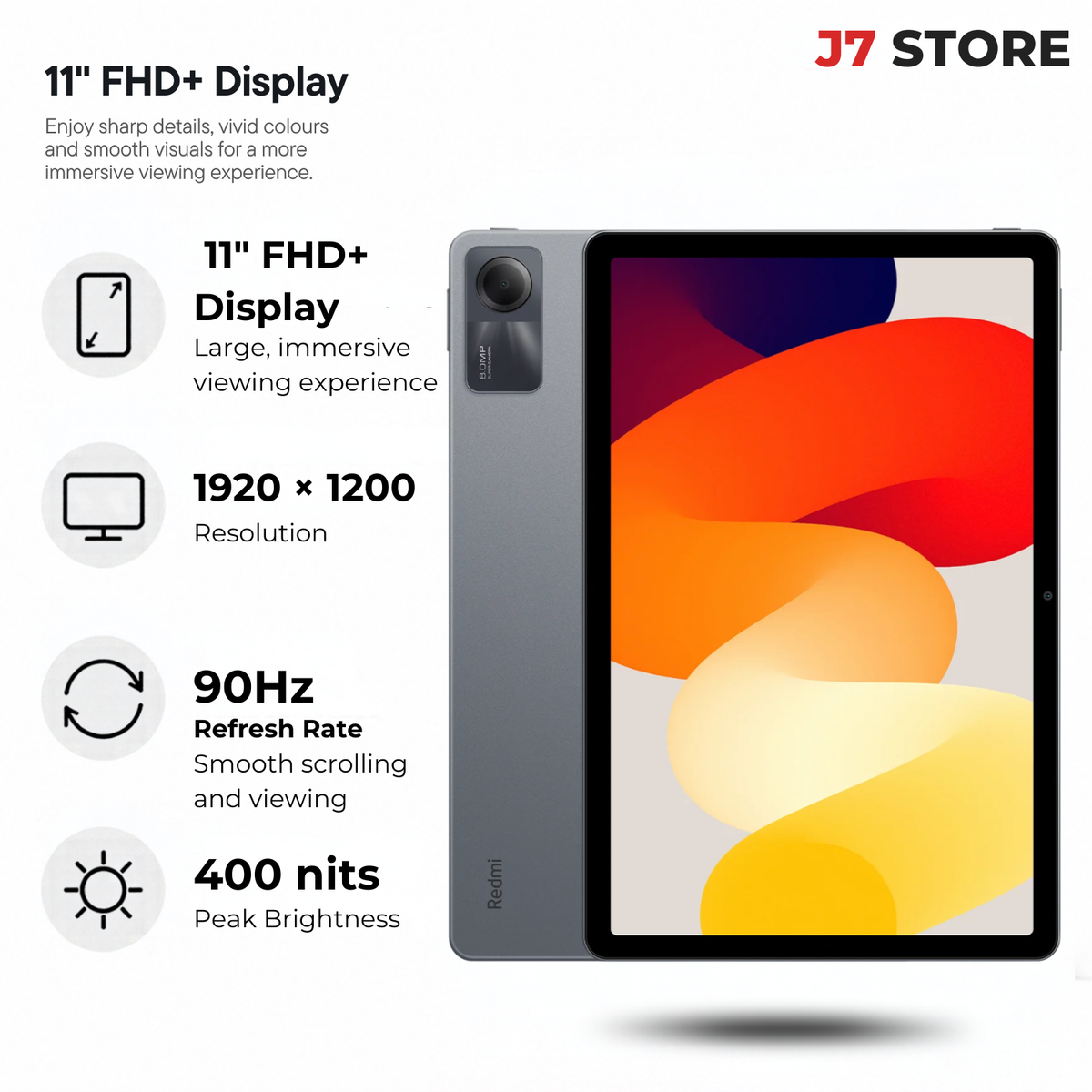 Xiaomi Redmi Pad SE Android Smartphone Graphite Gray 128GB